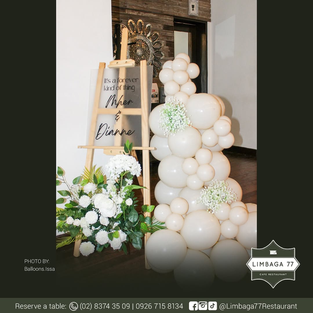 Wedding setup at Limbaga 77