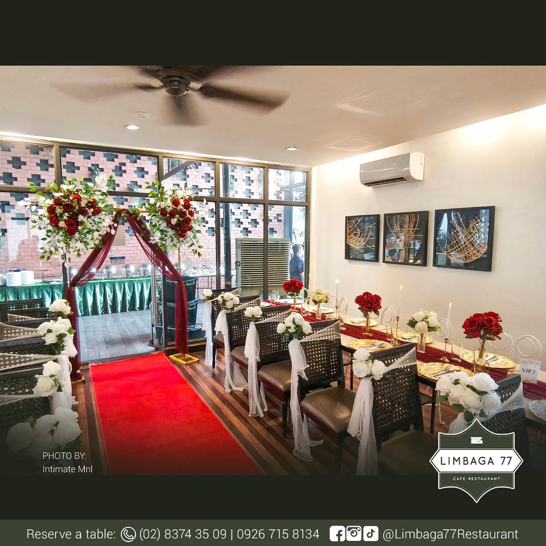 Wedding dinner at Limbaga 77